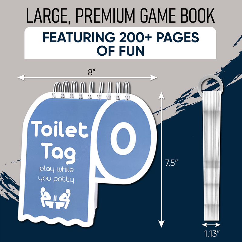  Toilet Tag + Fridge Tag - Hilarious Games to Connect with Your  Spouse and Family - by Infinite Games : Toys & Games